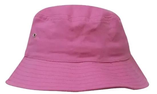 Headwear Bucket Hat With Sandwich Trim Brushed Heavy Sports Twill *no Sandwich* X12 Headwear Professionals